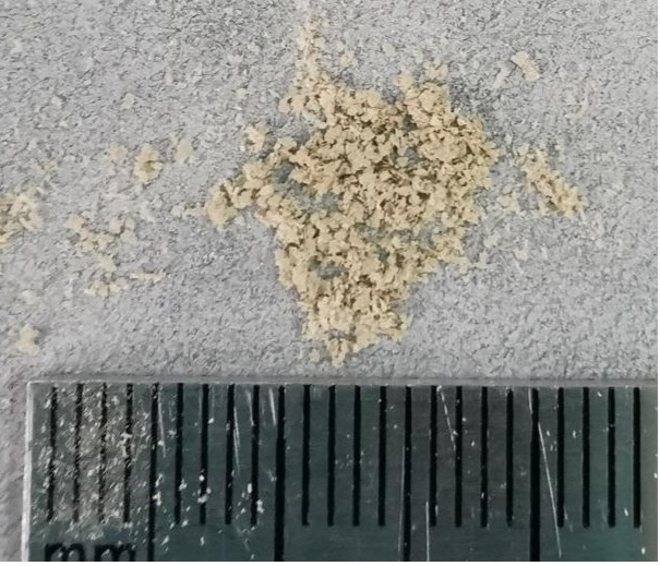 25mg样本60Hz频率研磨360s后